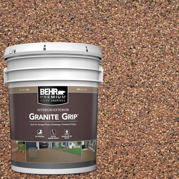 5 Gal. #GG-10 Copper Marble Decorative Flat Interior/Exterior Concrete Floor Coating