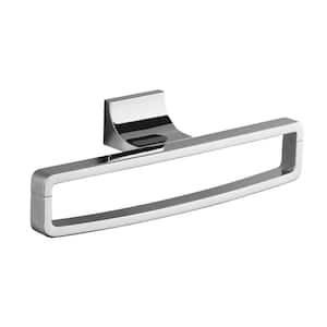 Loure Towel Ring in Polished Chrome