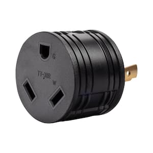 30 Amp 120-Volt L5-30P to TT-30R Generator Plug Adapter