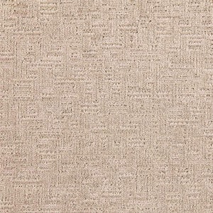 Corry Sound  - Mysterious - Beige 38 oz. Polyester Pattern Installed Carpet