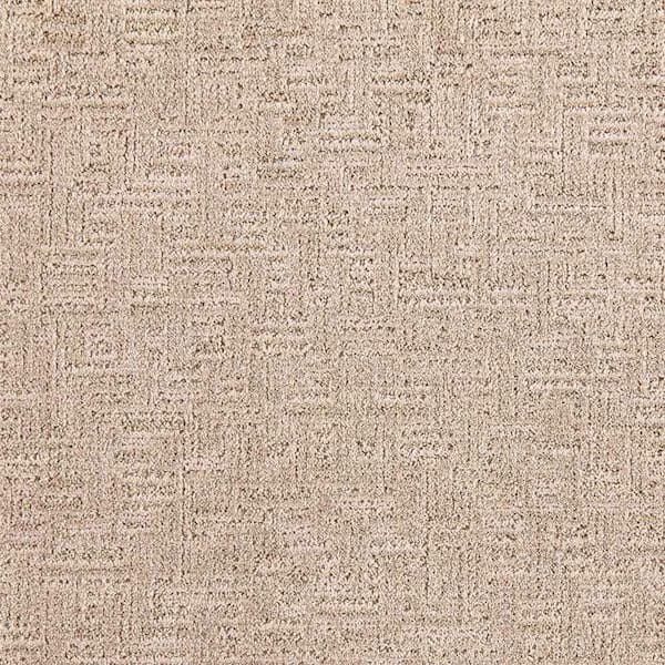 Home Decorators Collection Corry Sound  - Mysterious - Beige 38 oz. Polyester Pattern Installed Carpet