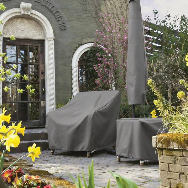 32 in. H Curved Water-Resistant Outdoor Sectional Sofa Cover