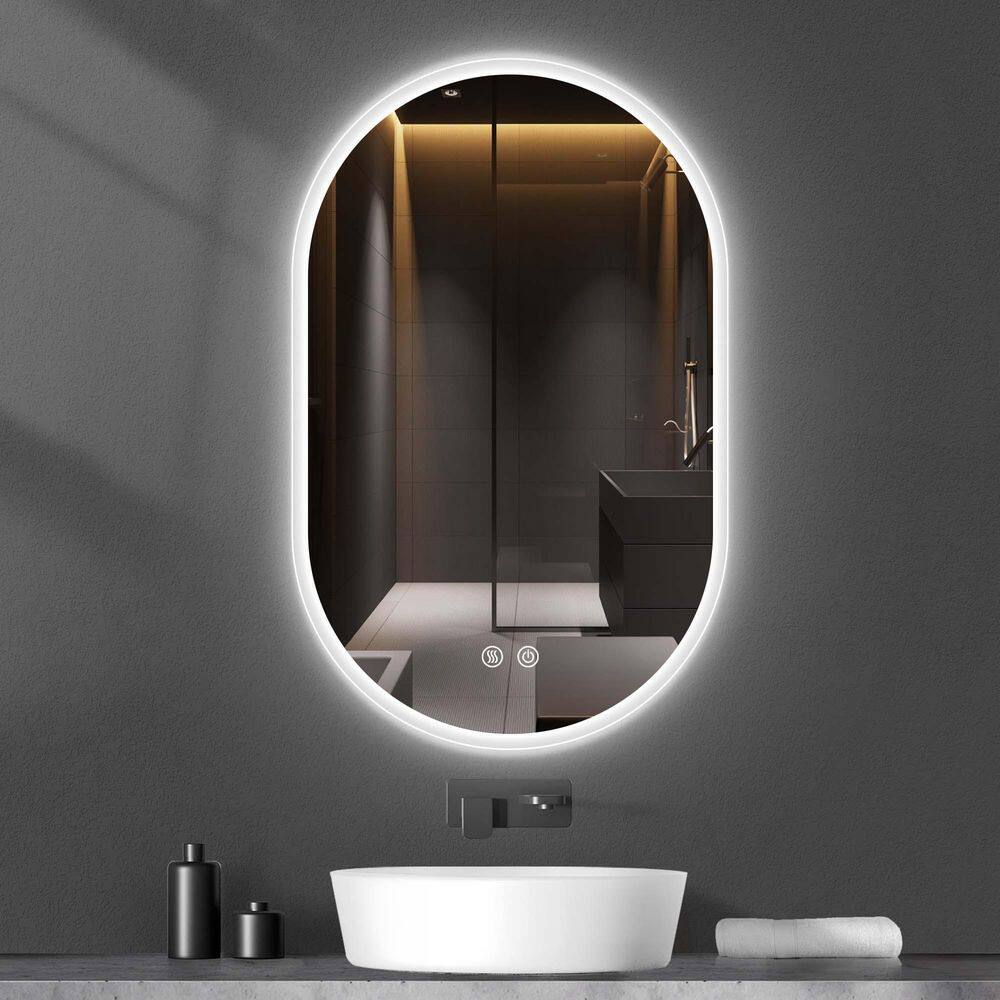 Small Corner Bathroom Vanity Cabinet with Sink and Mirror Cabinet, LED  Mirror w/ Anti-fog, Wall Mounted Utility Washing Hand Basin Design, Laundry  Tub