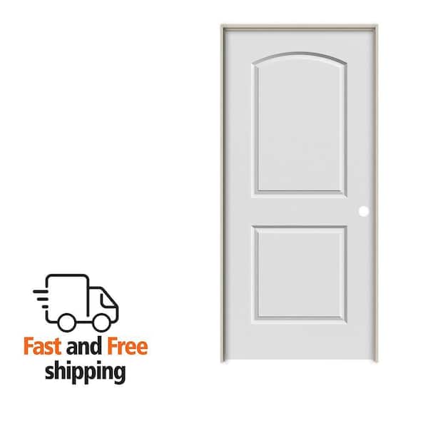 MMI DOOR 34 in. x 80 in. Smooth Caiman Left-Hand Solid Core Primed