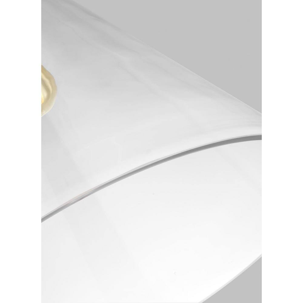 Kate Collection Brushed Nickel Clear Glass Pendant Light