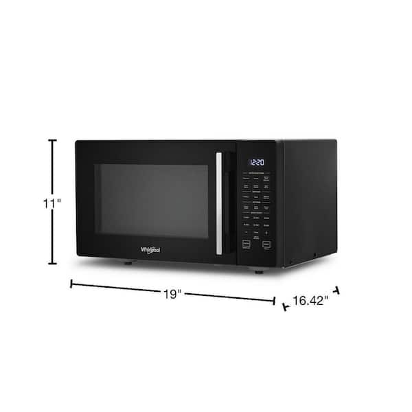 Best Buy: Whirlpool 0.9 Cu. Ft. Countertop Microwave with 900W Cooking  Power Stainless Steel WMC30309LS