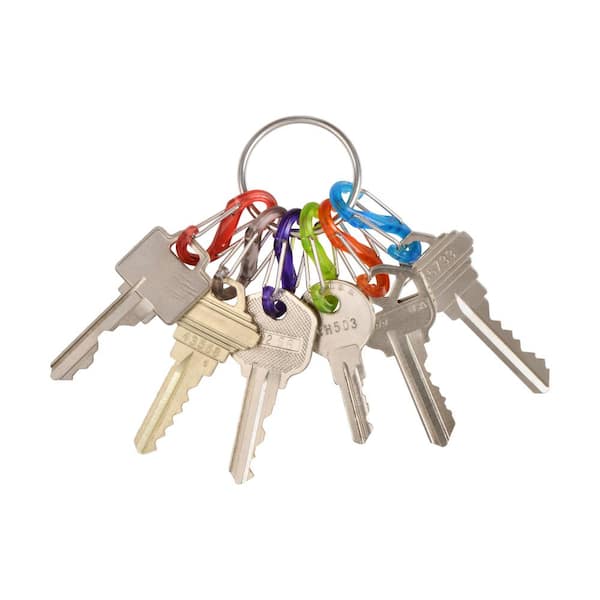  Teenitor 20pcs Key Rings Key Ring, Key Chian RingsSplit Key  Ring, Key Ring for Car, Key, Home 1inch Key Ring for Keychains