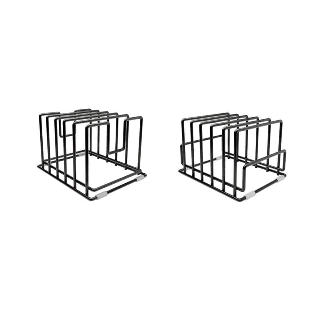 Heavy-Duty Iron Standing Cutting Board and Pot Rack for Kitchen Cabinet, Baking Sheet Pan, and Storage (2-Pack) price history on PriceWatchPro