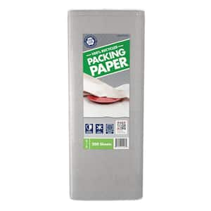 Pratt Retail Specialties 36 in. x 36 in. 100% Recycled Packing Paper (50  Sheets) (9 Pack) 100PCT50SHT9 - The Home Depot