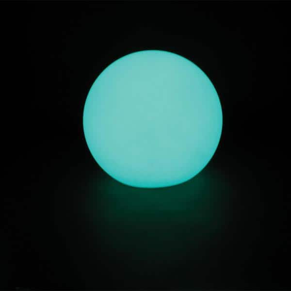 12'' White Sphere LED Color Changing Lamp with Remote
