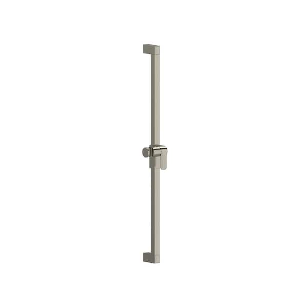 31.5 in. Shower Bar in Brushed Nickel