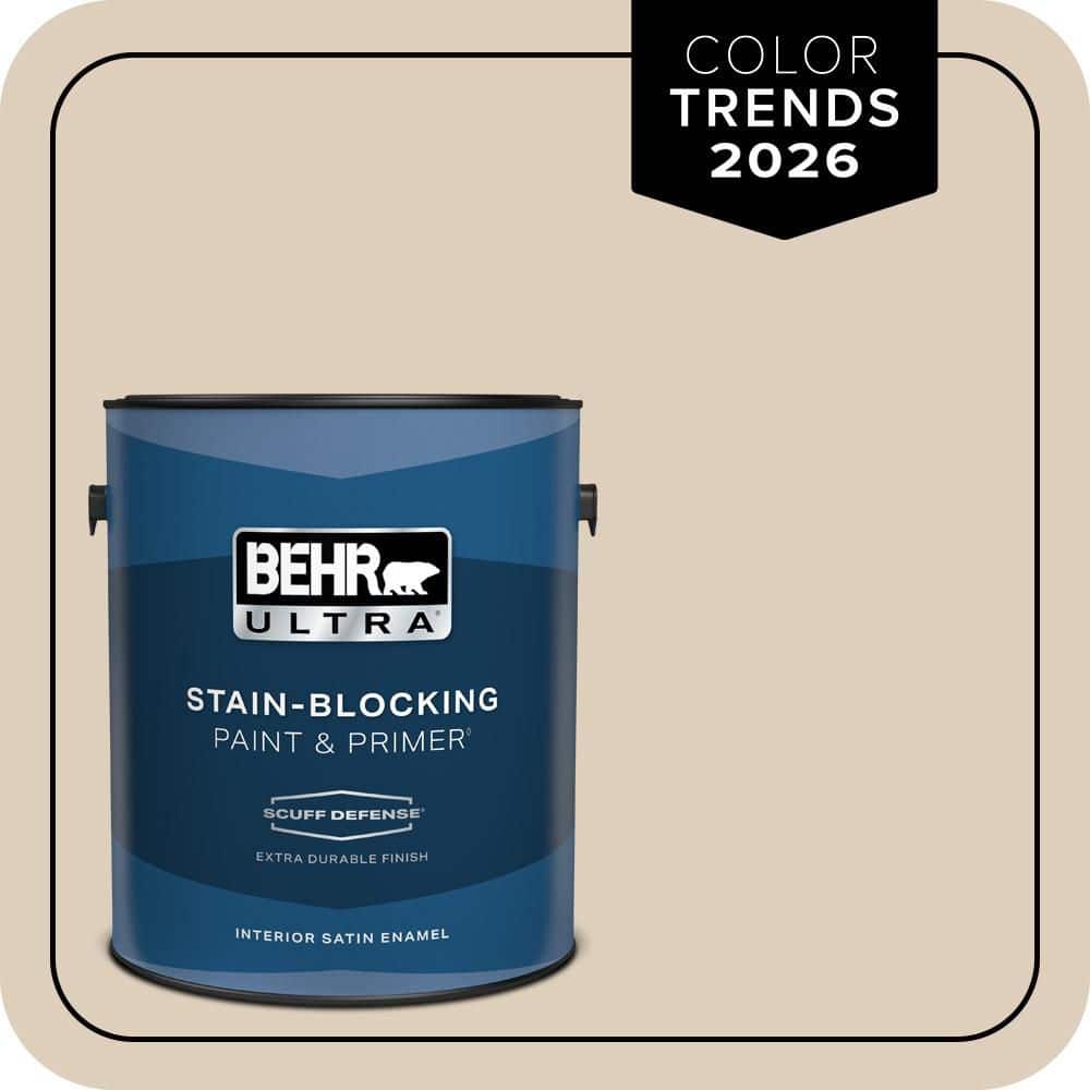 1 gal. #MQ3-11 Dainty Lace Extra Durable Satin Enamel Interior Paint & Primer price history on PriceWatchPro