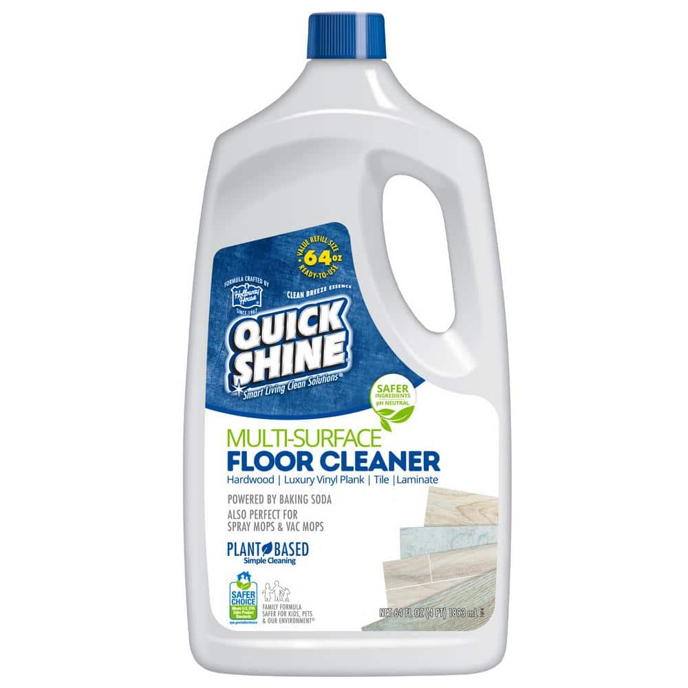 QUICK SHINE 64 oz. Multi-Surface Floor Cleaner 11154 - The Home Depot