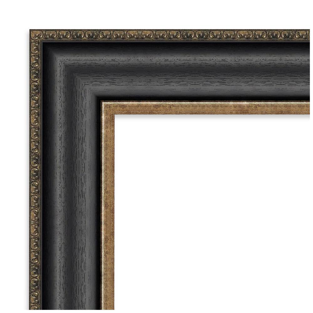 Thomas Black Bronze Beveled Bathroom Vanity Mirror