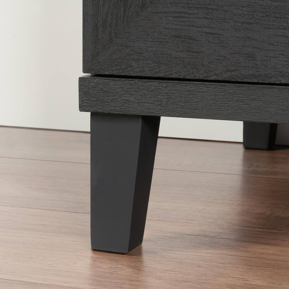 Raven Oak 2-Door Office Cabinet with Adjustable Shelving
