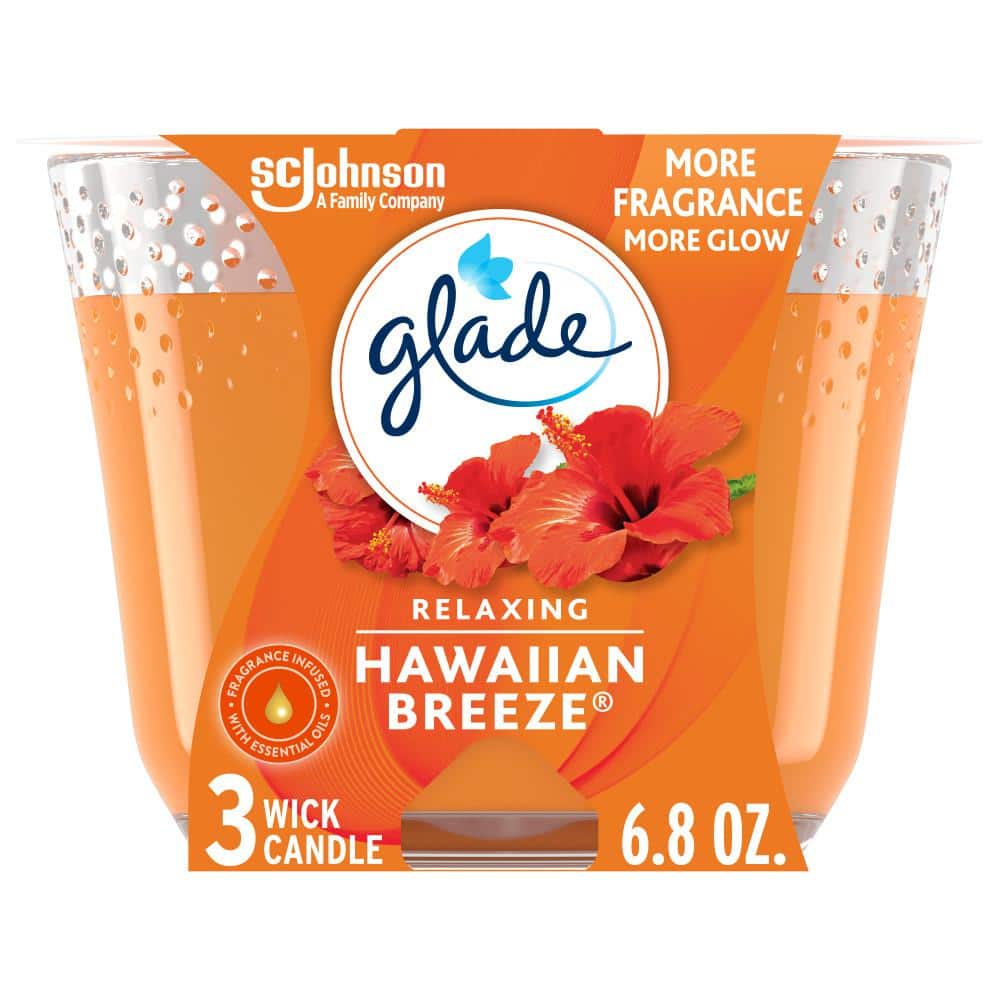  Glade Solid Air Freshener, Deodorizer for Home and Bathroom,  Lavender & Peach Blossom, 6 Oz : Everything Else