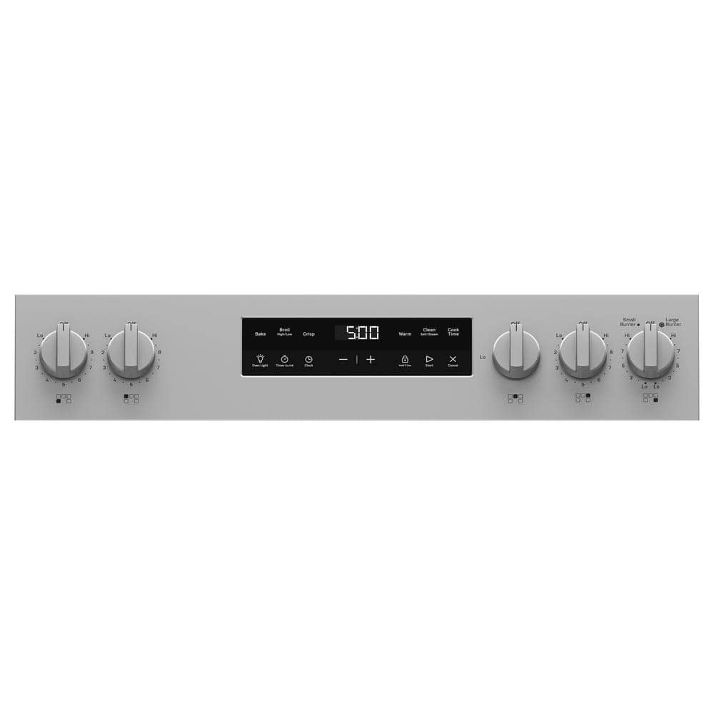 Stainless Steel 30" Free-Standing Electric Range with Self-Cleaning