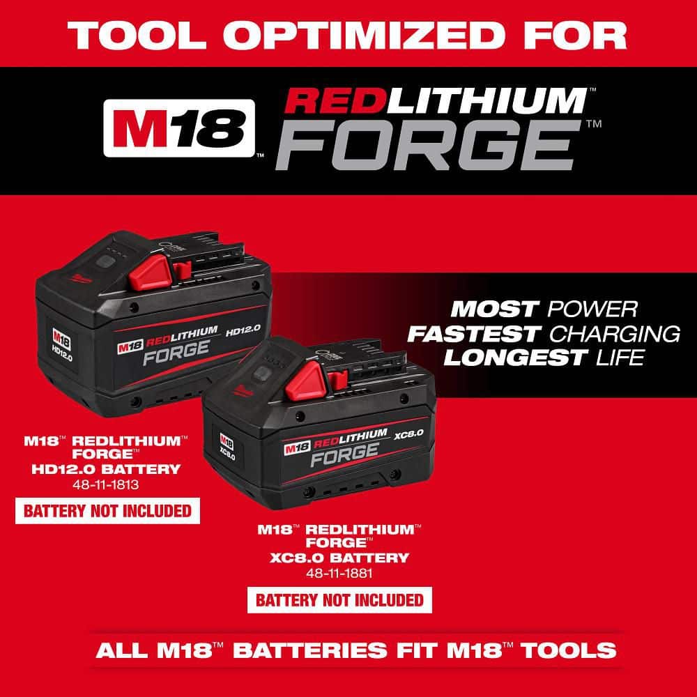 Milwaukee M18 Fuel QUIK-LOK Bristle Brush Attachment 23.5 Inch