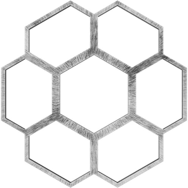 Ekena Millwork 1 in. x 36 in. x 36 in. Florin Architectural Grade PVC Pierced Ceiling Medallion