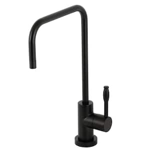 Nustudio Single-Handle Beverage Faucet in Matte Black