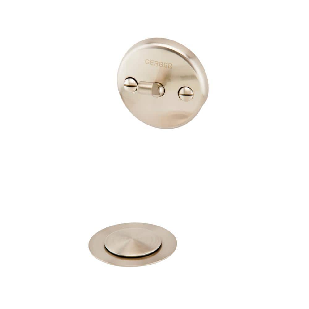 Classic Brass Pop-up Drain Trim Kit in Brushed Nickel price history on PriceWatchPro