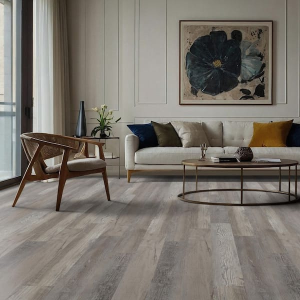 Winding Brook 6 MIL x 6 in. W x 36 in. L Click Lock Waterproof Luxury Vinyl Plank Flooring (23.95 sqft/case)