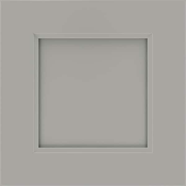 Unbranded Jansen 14.5 in W x 0.75 in D x 14.5 in H Maple Sterling Cabinet Door Sample