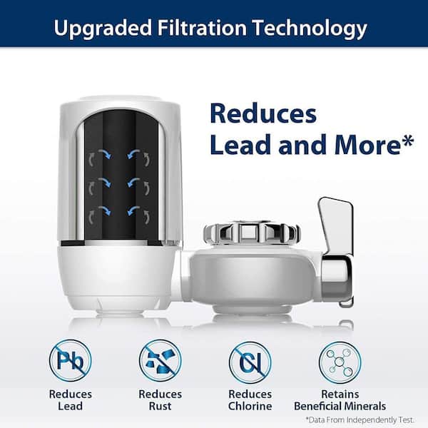 WD-FF-01A Replacement Filter, Faucet Water Filter, Replacement for WD-FC-01, WD-FC-02, WD-FC-06, (Pack of 3)