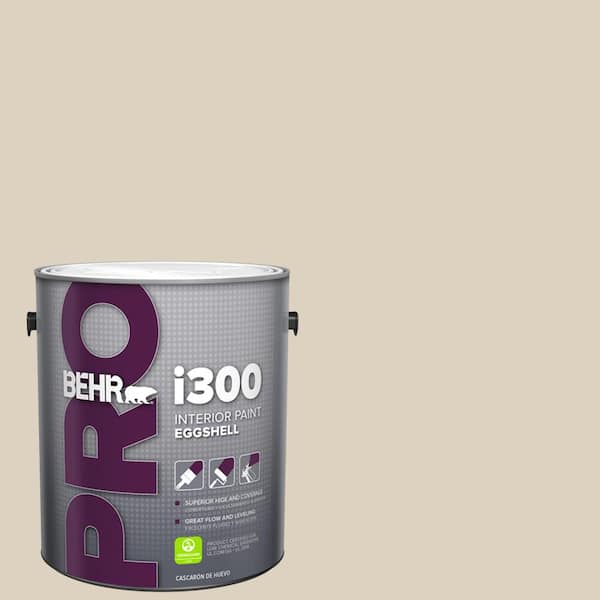 BEHR PRO 1 gal. #PPU7-10 Roman Plaster Eggshell Interior Paint