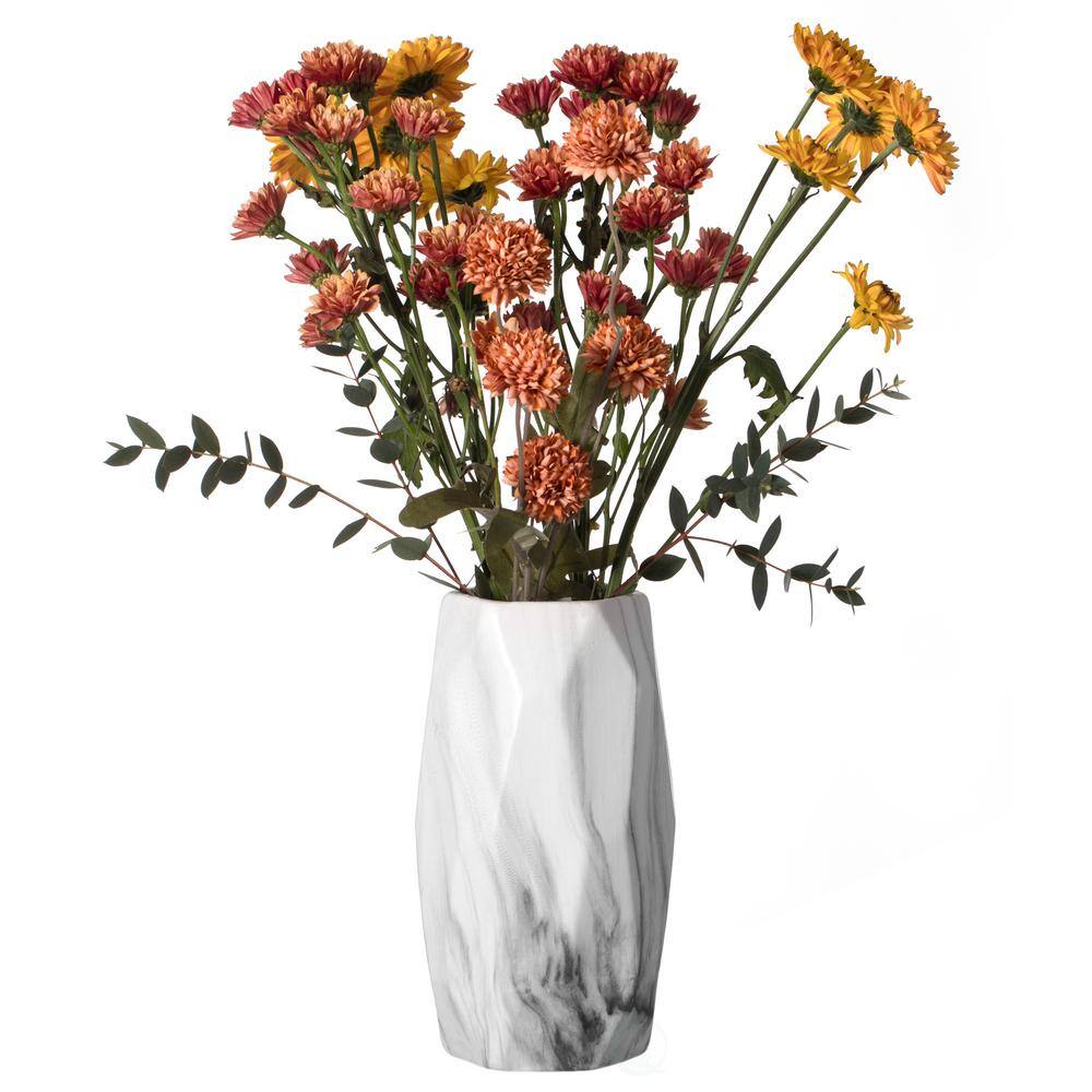 Modern Geometric Ceramic Table Vase for Contemporary Decor