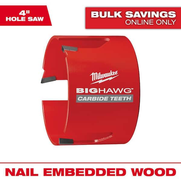4 in. Big Hawg Carbide Hole Saw