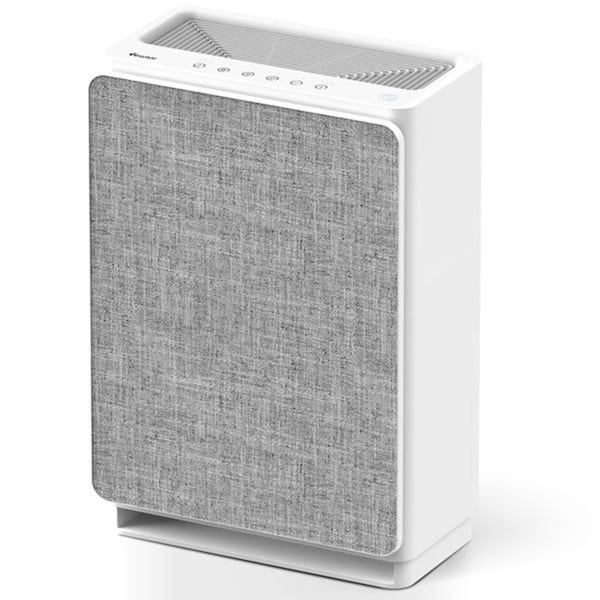 Home Large-Room Air Purifier; Up to 2160 sq. ft. H14 HEPA, 5-Stage, Auto/Timer (Amazon-Banned Note) in Gray