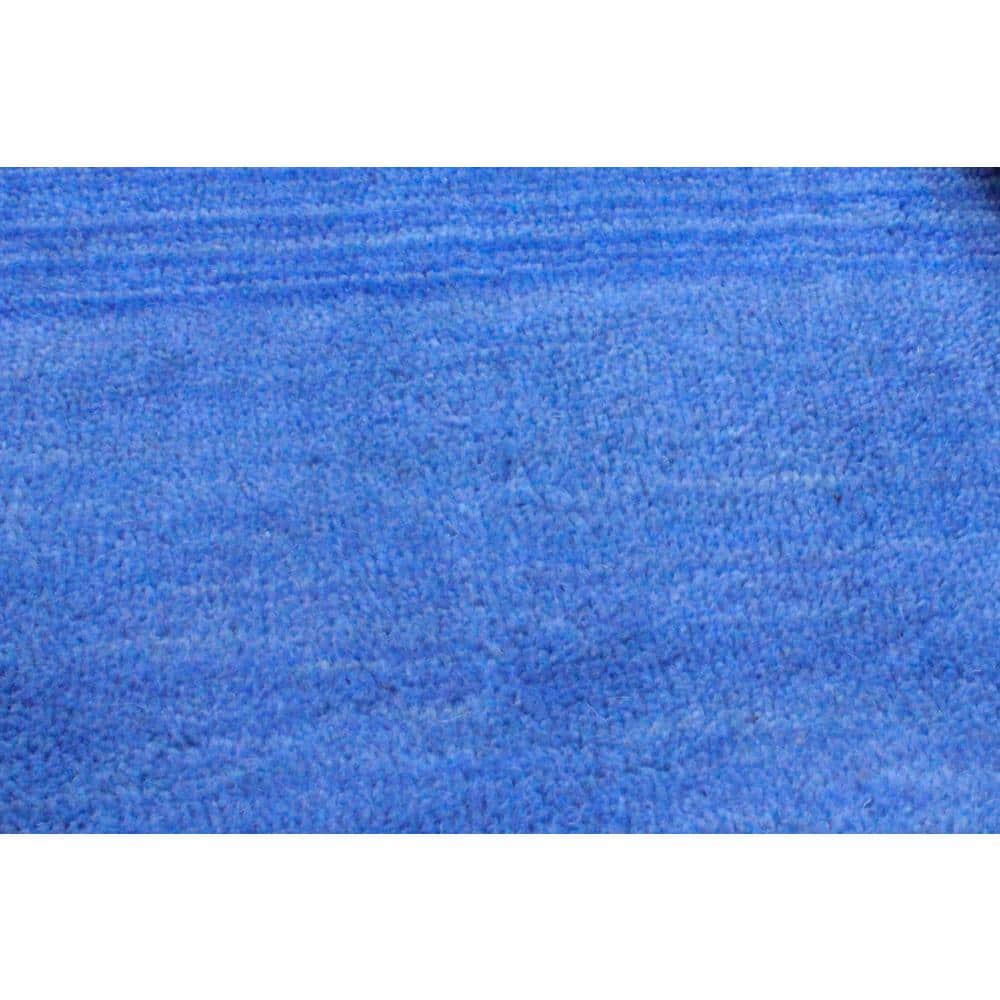 Handmade Rectangular Red Wool 8' x 10' Area Rug