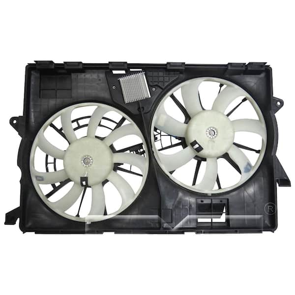 TYC Dual Radiator and Condenser Fan Assembly 2014-2019 Jeep 3.2L 623890 Home Depot