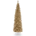 National Tree Company 7 ft. White Iridescent Tinsel Artificial ...