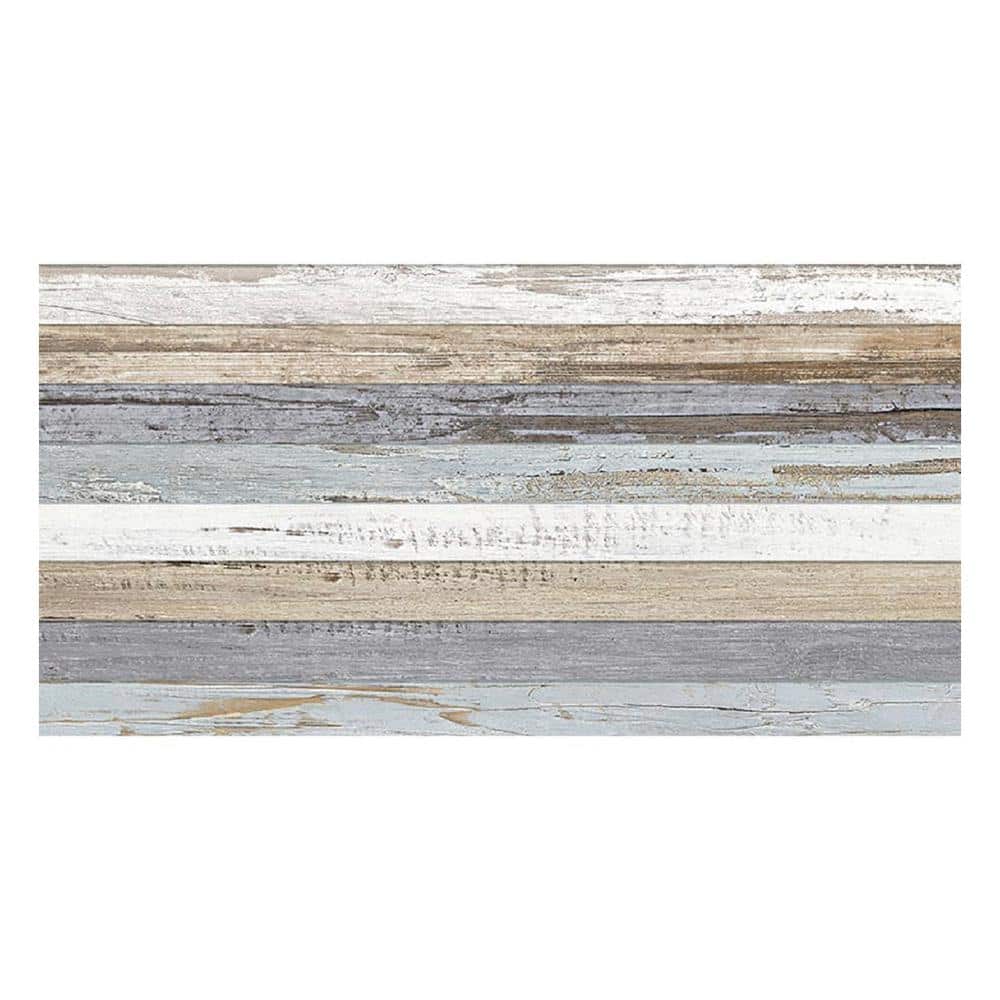 Hickory 12.6 in. x 24.6 in. Multicolor Porcelain Matte Wall and Floor Tile (10.76 sq. ft./case) 5-Pack price history on PriceWatchPro