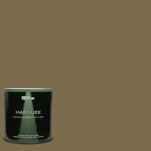 1 qt. #PPU8-01 Olive Semi-Gloss Enamel Exterior Paint & Primer
