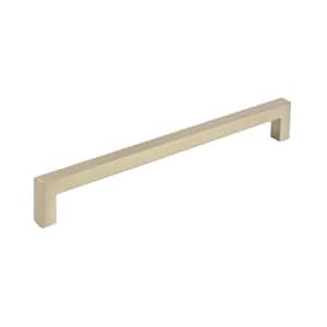 Monument 7-9/16 in. (192 mm) Center-to-Center Golden Champagne Bar Cabinet Pull