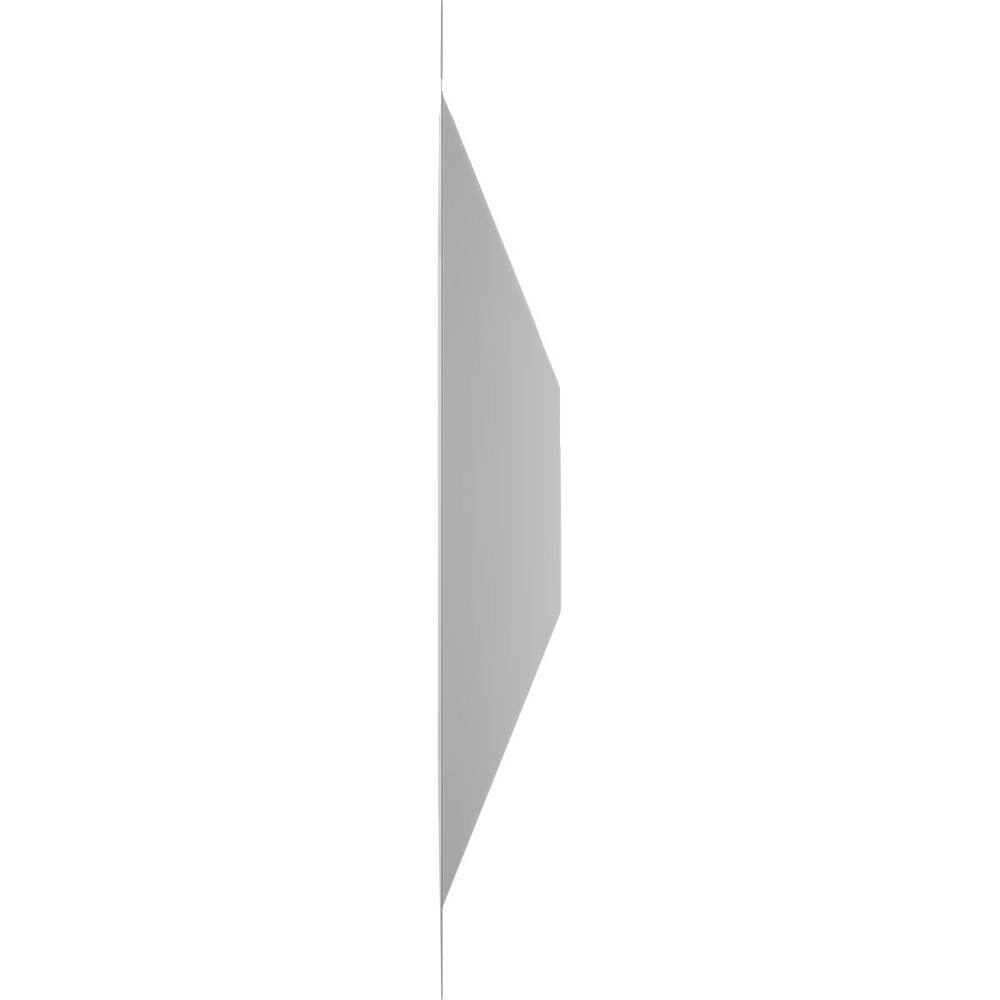 White 12" Square PVC 3D Wall Panels, Set of 10