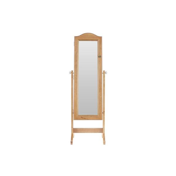 StyleWell Patina Jewelry Mirror with Hinged Door (18 in W. X 59 in H.)