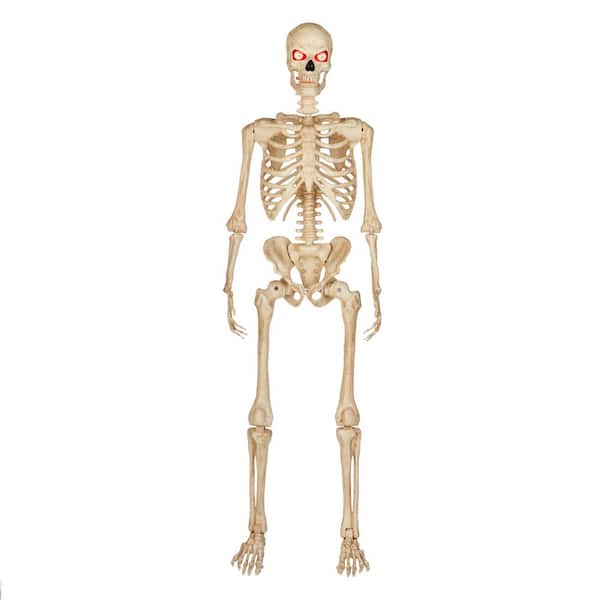 5 ft Grave & Bones LED Ultra Pose-N-Stay Skeleton