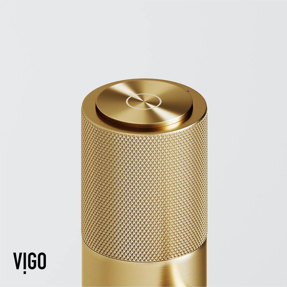 Apollo Matte Brushed Gold 7.5" Single-Handle Bathroom Faucet