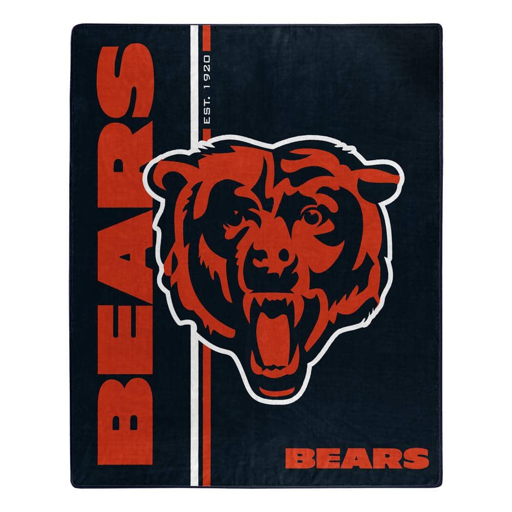 Nfl Bears Structure Raschel Multi Color Throw Blanket 1nfl070860001ret The Home Depot Nfl Bears Structure Raschel Multi Color Throw Blanket 1nfl070860001ret The Home Depot