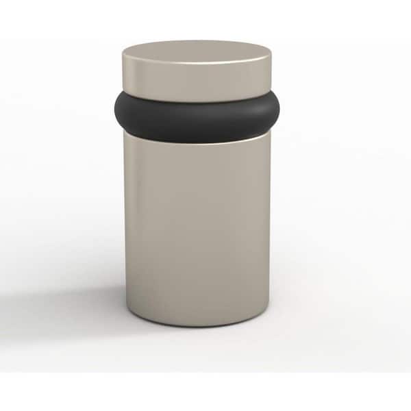 Floor Door Stopper Satin Nickel-1Pack Quickly Installed Wall Protector and Door Knobs-2 in.
