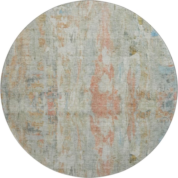 Addison Rugs Mayfield Premium Machine Washable Abstract AMF2310 Sage 8 ...
