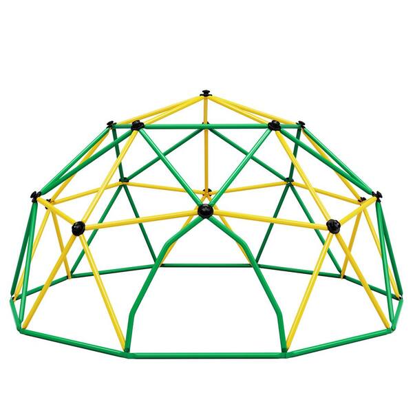 Bon Furni 12 ft. Light Green Outdoor Dome Climbing Freestanding Play