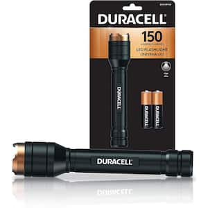 LED FLASHLIGHT DURACELL VOYAGER STELLA 4 PACK BATTERIES INCLUDED 