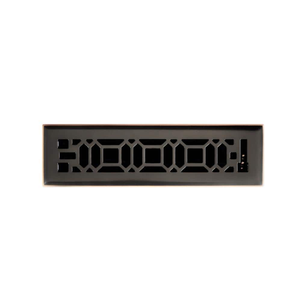 Oriental 2 in. x 12 in. Steel Floor Register in Oil Rubbed Bronze price history on PriceWatchPro