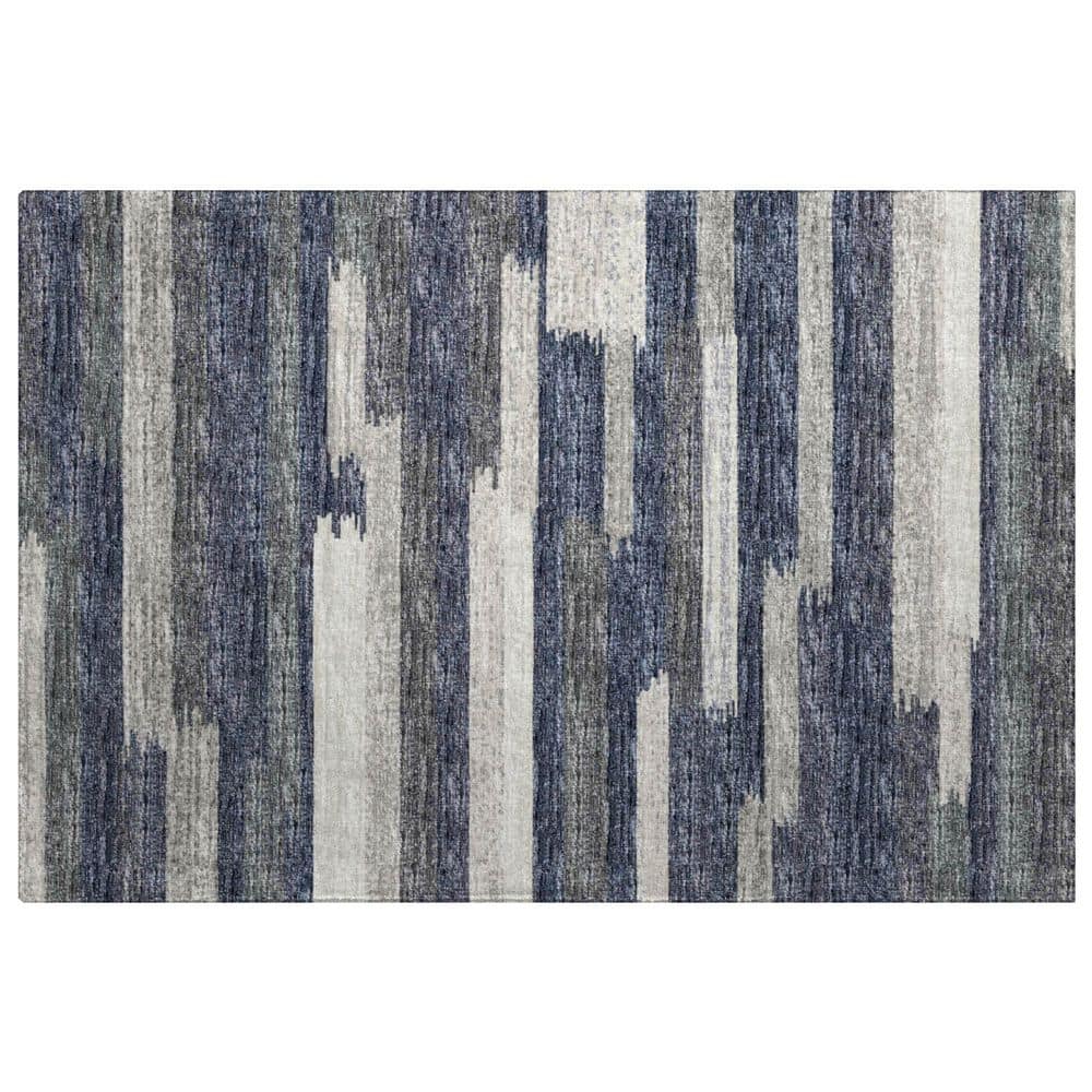 Dream Shag Premium Machine Washable Abstract ADS114 Gray 3 ft. x 4 ft. Area Rug price history on PriceWatchPro