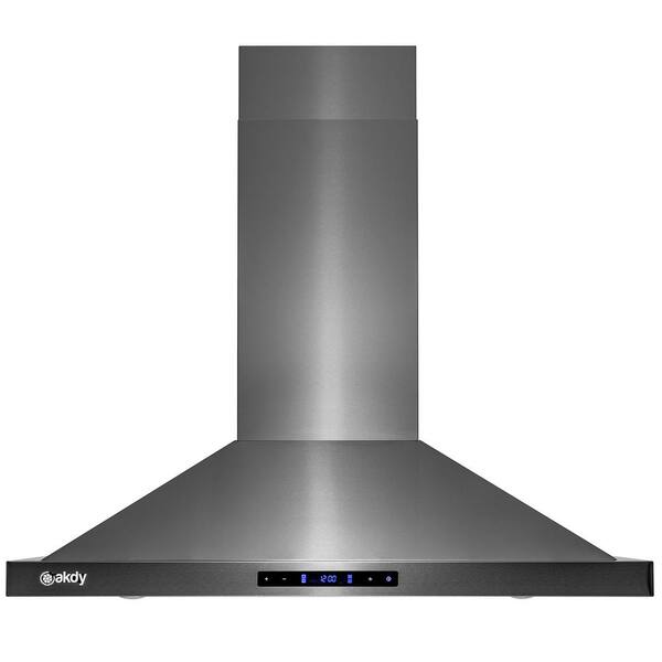 Black Stainless Steel Range Hoods